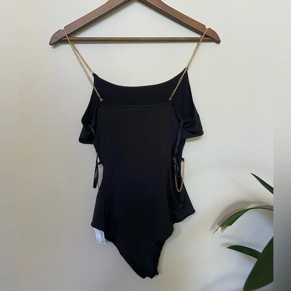 🔸 Forever 21 🔸 chain cutout bodysuit - Picture 5 of 11